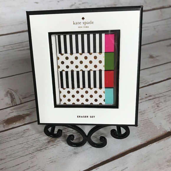 Kate Spade Eraser Set - Picture 2 of 4
